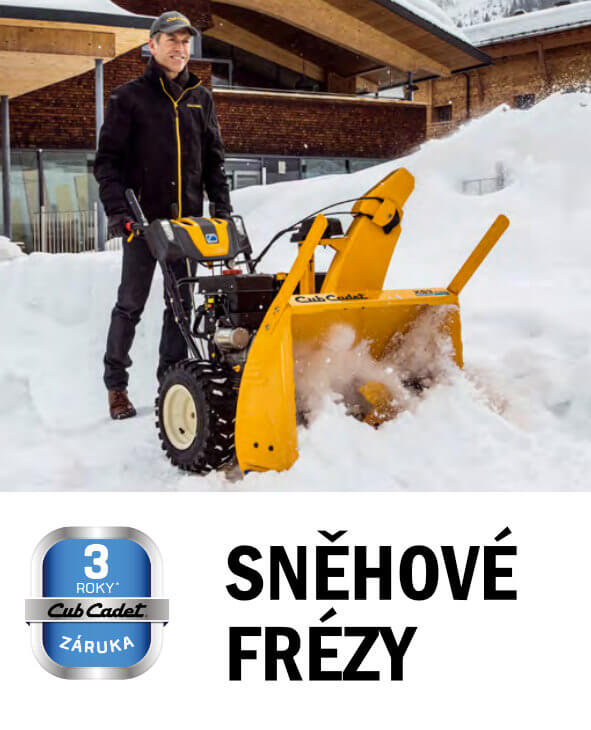 SNĚHOVÉ FRÉZY CUB CADET